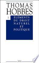 Télécharger le livre libro Éléments Du Droit Naturel Et Politique
